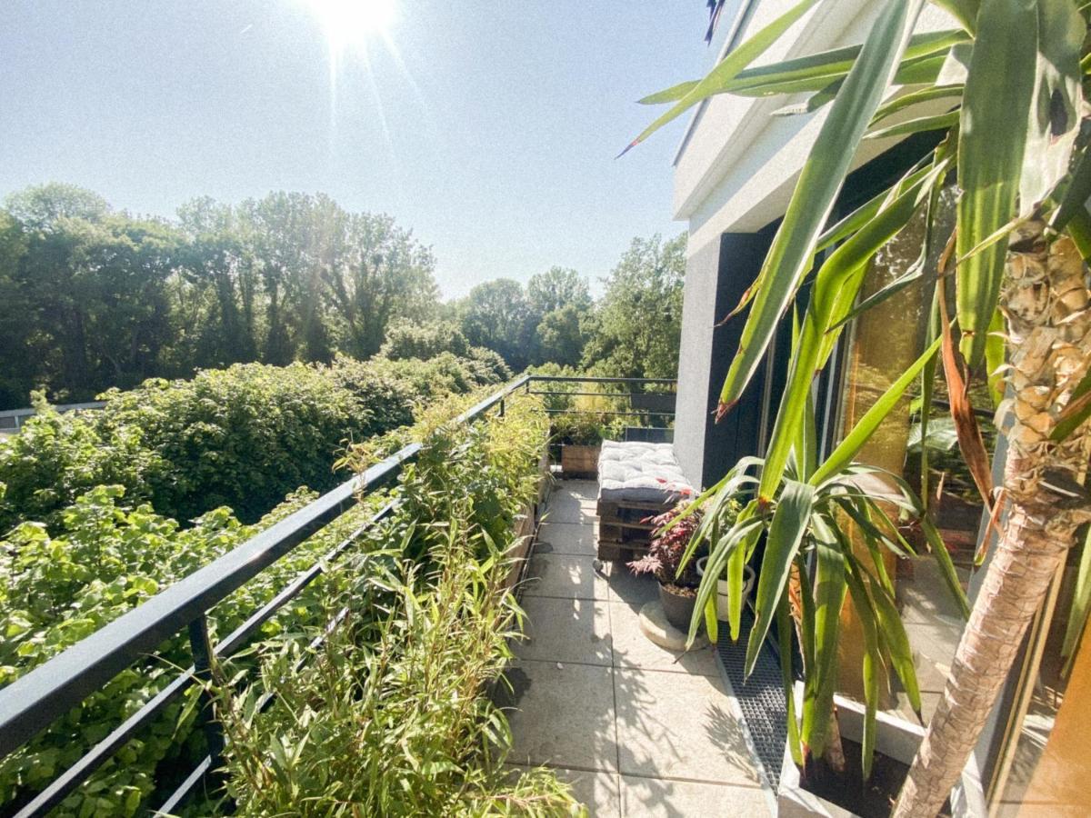 L'Olympique: Appartement Cosy, Vue Canal Grande Terrasse Et Parking Vaires-sur-Marne Ngoại thất bức ảnh
